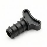 GMK Barbed Eindstop Slangtule Ø16 mm - Afsluiter voor Druppelslang & Tyleenslang - T-greep - UV-bestendig - 10 Stuks