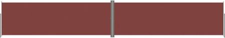 vidaXL - Pare-vent - rétractable - 200x1200 cm - brun