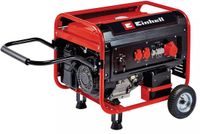 Einhell TC-PG 55 / E5 Aggregaat 4 takt generator 2x 230V + 1x 400V Max. 5500 Watt AVR Spanning 25 liter 7.5K kW