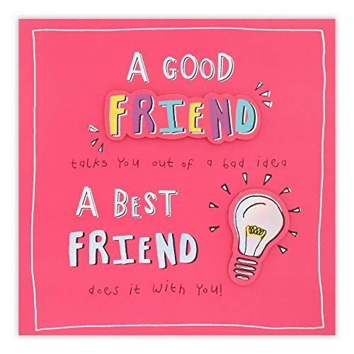 Clintons - Humor - Roze - Verjaardagskaart - 159x159mm