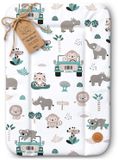 Totsy baby ASE Spolka Akcyjna Verschoonmat Waterdicht Afwasbaar Baby 70x50 cm - Afrika
