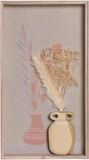 DKD Home Decor Wanddecoratie Natuurlijk Beige Hout Boho (22,5 x 3 x 40,5 cm)