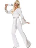 Fancy Dress 70s Disco Lady Costume (M)