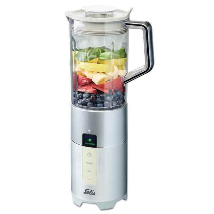 Solis Perfect Blender Pro Slim rvs zilver