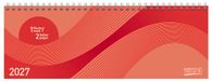 Tischkalender Korsch Verlag Tischkalender quer Professional Colourlux 2027 rot