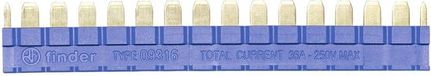 Finder 093.16 Kambrug 250 V/AC Aantal polen: 16 Bleu 1 stuk(s)