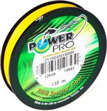 Line Shimano Power Pro Geel - Gevlochten vislijn - 0.15 mm - 9 kg - 135 m