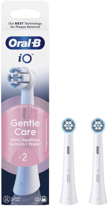 Oral-B iO Gentle Care Originele opzetborstels - 2 stuks