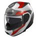 Nolan N100-6 Scia 364, casque à visière relevable, couleur: Blanc/Noir/Gris/Rouge, taille: XL