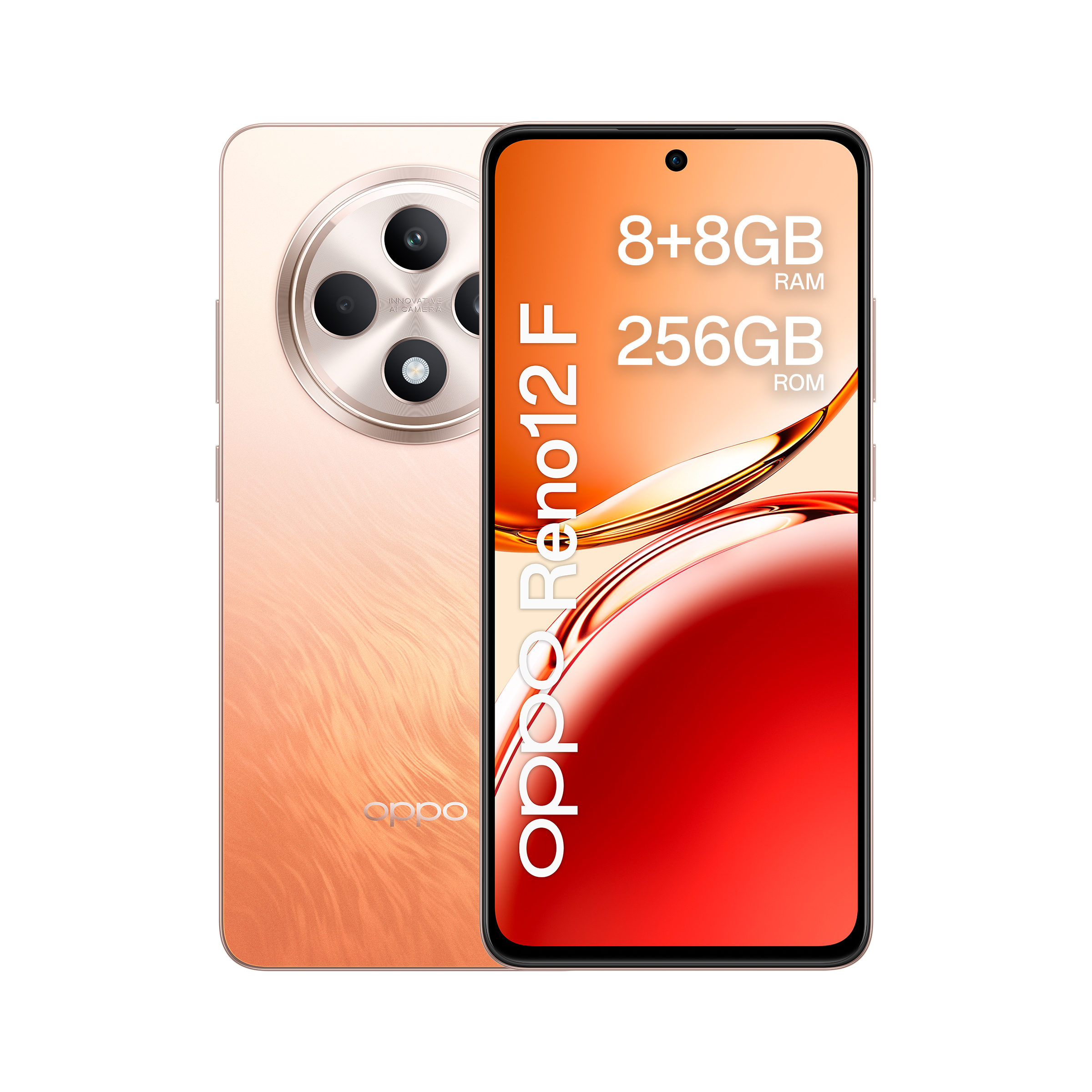 OPPO  Reno12 F 4G / 256 GB / Amber Orange