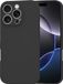 Techsuit Hoesje geschikt voor Apple iPhone 16 Pro Max - Soft Flex Silicone Back Cover - Zwart
