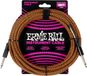 Ernie Ball 6469 Gevlochten Gitaarkabel Pumpkin Pie 5.5 Meter