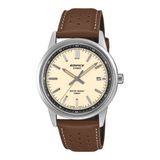 Casio Edifice EFR-109L-7AER Montre - Cuir - Marron - Ø 38 mm