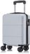 YONSLY Handbagage Koffer - 46x31x20 cm - Reiskoffer 25L - Zilver