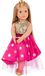 Merkloos Our Generation Sarah Meisjespop - Prinses thema 45,7 cm modepop met tiara en sprankelende jurk - inclusief 4-delige kledingset
