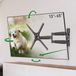 Barkan TV-muurbeugel 53,5 cm, 13-65 inch, draaibaar/kantelbaar/volledig beweegbaar, 36 kg, VESA 400x400