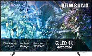 Samsung QE55Q67D - 55 inch - 4K QLED - 2024 - Buitenlands model