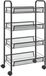 vidaXL Keukentrolley 4-laags 46x26x85 cm ijzer zwart