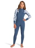 Roxy Junior Swell Series 4/3mm Borst Ritssluiting Wetsuit ERGW103