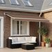 Maison Exclusive - Toile de remplacement pour parasol, 4x3 mètres, beige, polyester