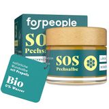 forpeople Pechzalf 50 ml · BIO harszalf met larikshars voor gezicht en lichaam · bijenzalf tegen mee-eters en grote poriën · crème met bijenwas · actief tegen pijn · propolis wond- en genezingszalf