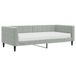 VidaXL Canapé-lit Gris Velours 100x200 cm