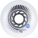 Powerslide Spinner Roues de patin à roulettes 4 Unités Argent 84mm/88A