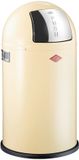 WESCO Pushboy Junior Prullenbak | 22 Liter | Metaal - Amandel