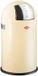 WESCO Pushboy Junior Prullenbak | 22 Liter | Metaal - Amandel