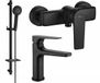 Mexen Lynx DQ40 set de douche, noir