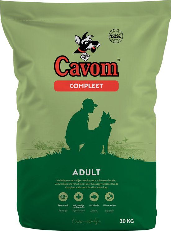 Cavom Compleet - Hondenbrokken - Geperst - 20 kg