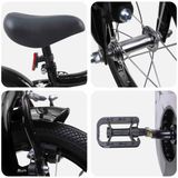 vidaXL Kinderfiets 14 Inch Zwart
