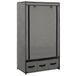 VidaXL Kledingkast 87x49x159 cm stof grijs