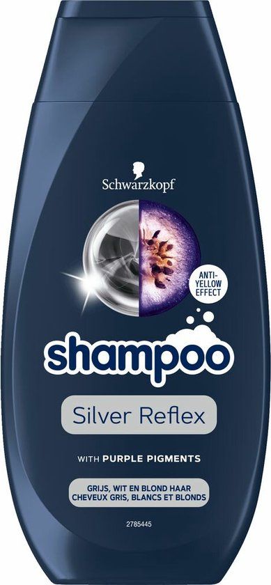 Schwarzkopf Silver Reflex Shampoo - 250ml - Zilvershampoo voor Blond Haar