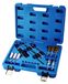 Merkloos Injectorreiniger Injectorreiniger Set - 19-delig - Staal, nylon en siliconen borstels