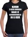 Bellatio Decorations Fout kerstshirt zwart Kerst is 3 keer knikken naar schoonfamilie kerstkleding dames 2XL