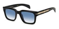 David Beckham DB 7100/S BLACK GOLD/BLUE SHADED 52/21/145 Herrenbrillen Zonnebrillen