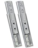 IPEA Houders voor hoofdeinde, banken en meubels, 2 stuks, metalen inbouwhaken voor decoratie, bajonetten, universele connector voor bed en bank, houders
