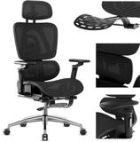 Mark Adler Expert 7.9 Ergonomische Bureaustoel - Netstof Mesh - Zwart