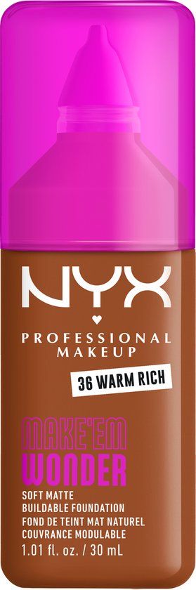 NYX Professional Make Up Make 'EM Wonder Foundation - Warm Rich