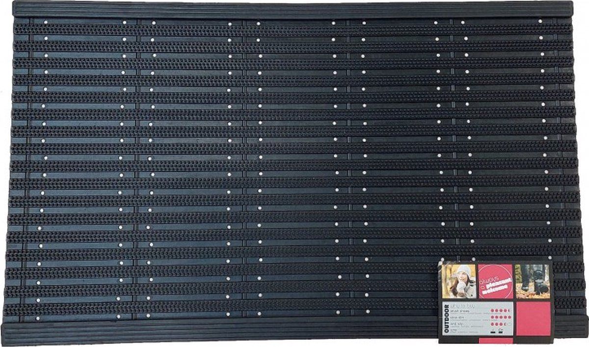 MD-Entree Rubbermat - Onyx - 45 x 75 cm