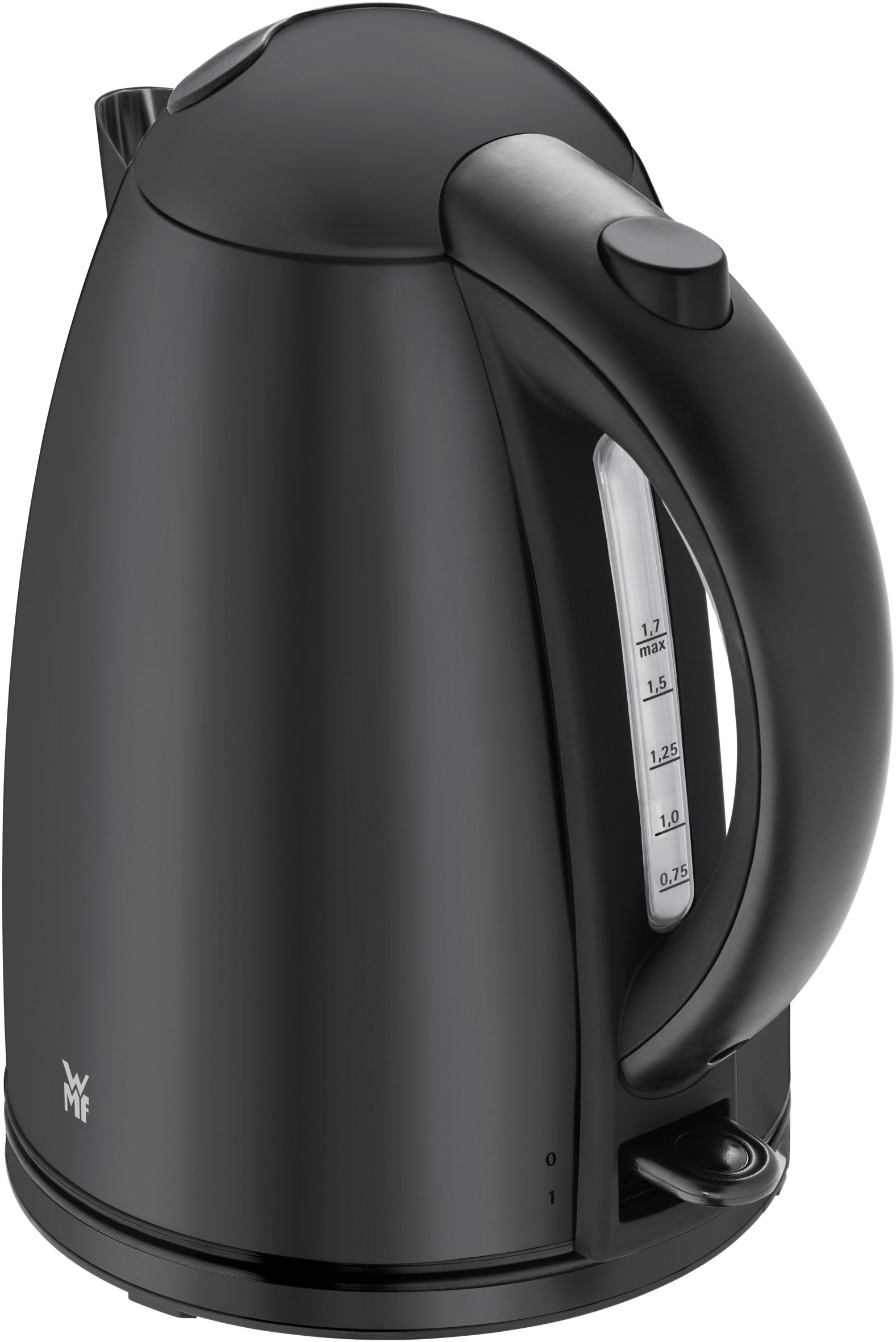 WMF Stelio 0413020072 Waterkoker - 1,7L - 2400W - Deep Black - RVS