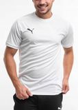PUMA teamRISE Sportshirt Heren - Wit - Polyester - Maat L