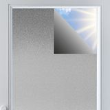 Verduisteringsstof per meter, 100% zonwering, verduisterende stof met thermische coating, ondoorzichtig, voor ramen, dakramen, caravans, black-out (200 x 145 cm, zilver)