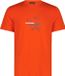 CMP T-shirt Oranje Polyester Ronde hals Korte mouw Herfst/Winter 2025 Mannen 4XL
