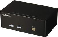 StarTech 2-poorts KVM switch met dubbele VGA - 2 poorts USB 2.0 hub