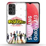 Beschermhoes Samsung Galaxy A13 Manga My Hero Academia Beschermhoes, wit
