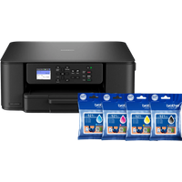 Brother DCP-J1310DW + 1 set extra cartridges