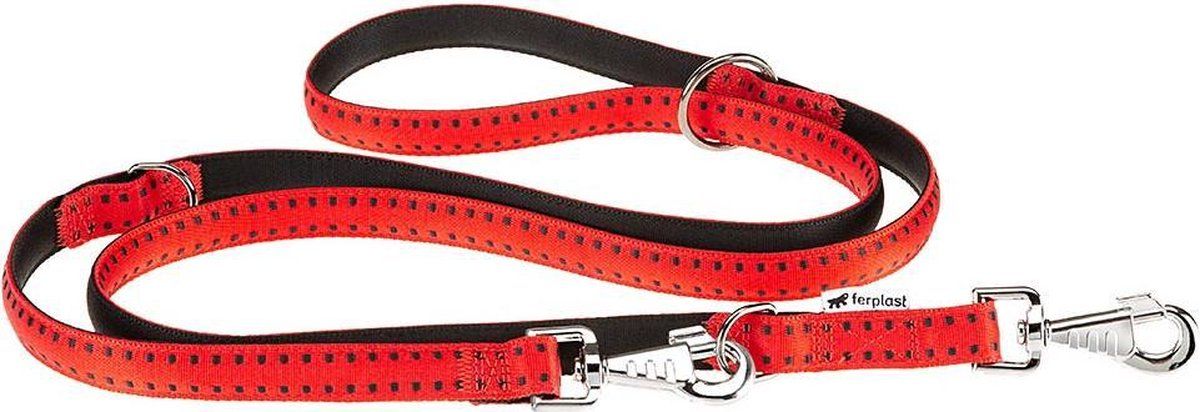 Ferplast Hondenlijn Cricket Matic-ga 200 X 1,5 Cm Nylon Rood