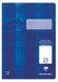 Clairefontaine 331625C - Pak met 25 schriften, ideaal voor school, DIN A4 21x29,7 cm, liniëring 25 gelijnd met Kantlijn, 64 Pagina's, 90g, Blauw, 1 pak